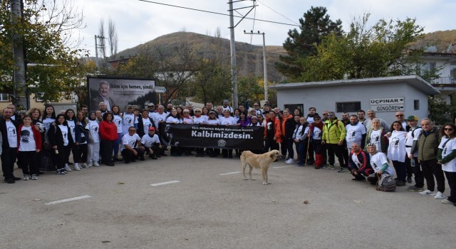 Nilüferde doğa yürüyüşünde Atayı andılar