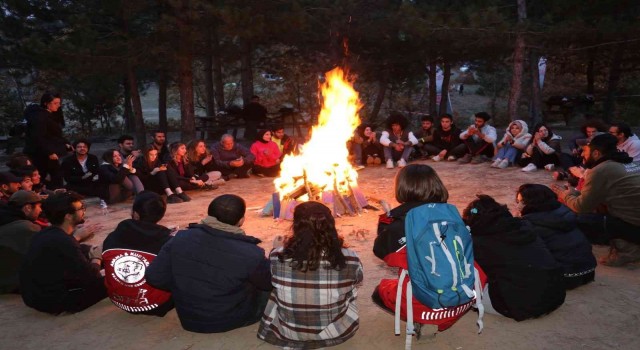 Öğrenciler Gürsu Adrenalin Parkta stres attı