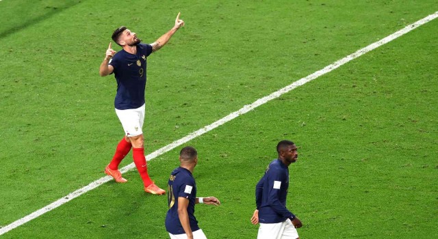 Olivier Giroud, Henryi yakaladı