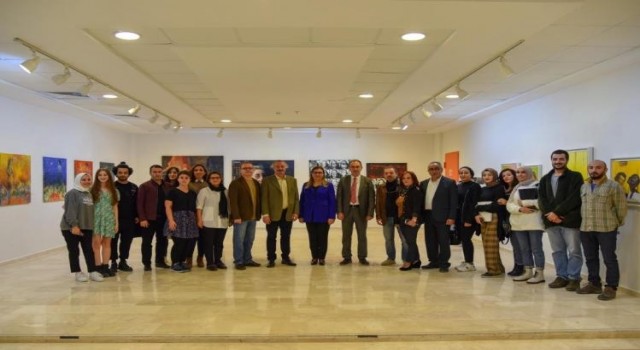 Orada Olmak-Karşılaşmalar isimli resim sergisi açıldı