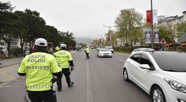 Orduda 133 kişinin ehliyetine el konuldu