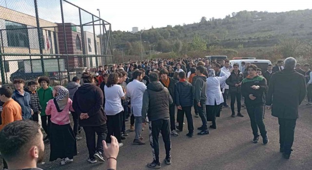 Orduda özel okulda çıkan yangın korkuttu: Eğitime bir gün ara verildi