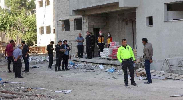 Osmaniyede asansör boşluğuna düşen inşaat işçisi hayatını kaybetti
