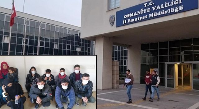 Osmaniye'de Göçmen kaçakçıları tutuklandı