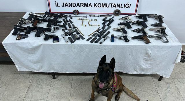 Osmaniye'de Jandarma, silah ticareti yapanlara operasyon düzenledi