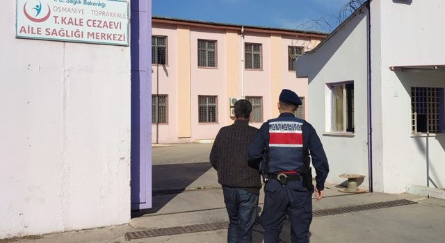 Osmaniye'de JASAT, firari hükümlüyü yakaladı