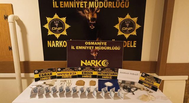 Osmaniye’de Narkotik Operasyonlarında 8 Tutuklama