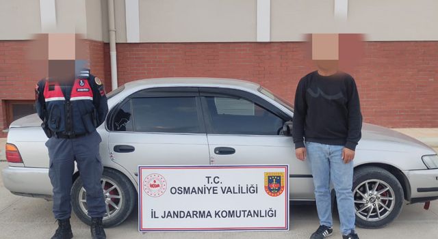 Osmaniye'de Oto hırsızları JASAT’a takıldı