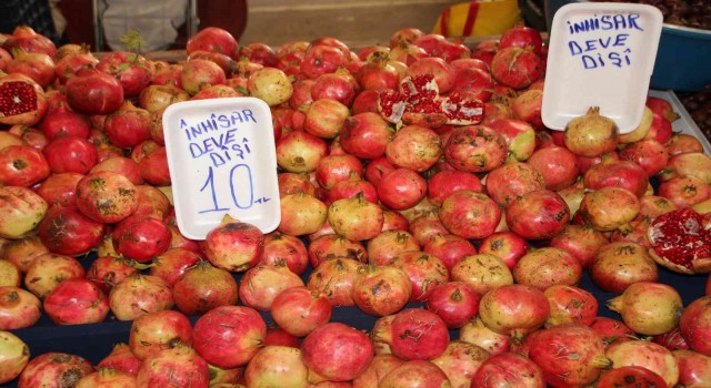 Osmanlı saraylarının nar ihtiyacının yarısını karşılayan Bilecikte nar yerinde 5, pazarda ise 10 TL