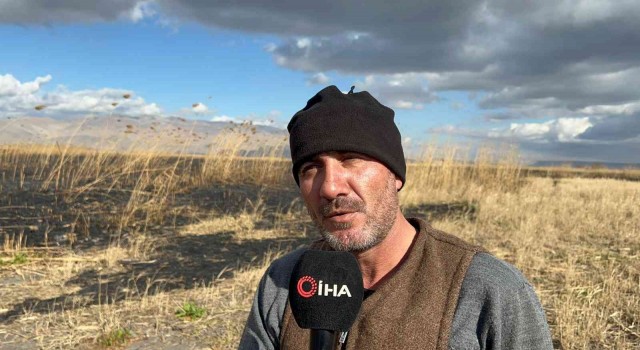 Eber Gölünde ardı ardına çıkan yangınlar gizemini koruyor