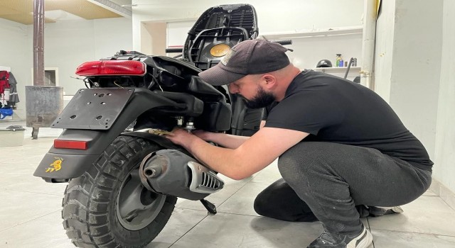 (ÖZEL) Motosiklet bakımlar aracın da ve sürücünün de ‘ömrünü uzatıyor