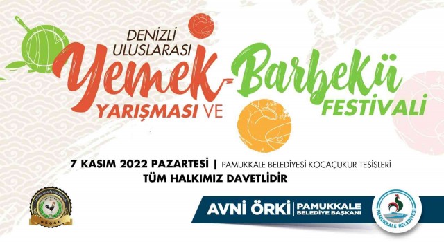 Pamukkalenin etekleri barbekü festivaline sahne olacak