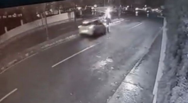 Pendikte otomobilin çarptığı yaya hayatını kaybetti