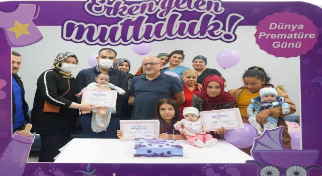 Prematüre bebekler ANKAda bir araya geldi