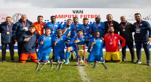 Şahinbey Ampute Futbol Takımı, Türkiye Kupasını kazandı