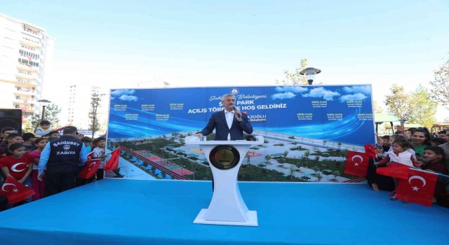 Şahinbeyde Şirin Park hizmete açıldı