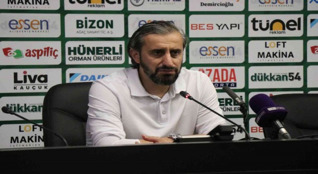 Sakaryaspor - Bandırmaspor maçının ardından