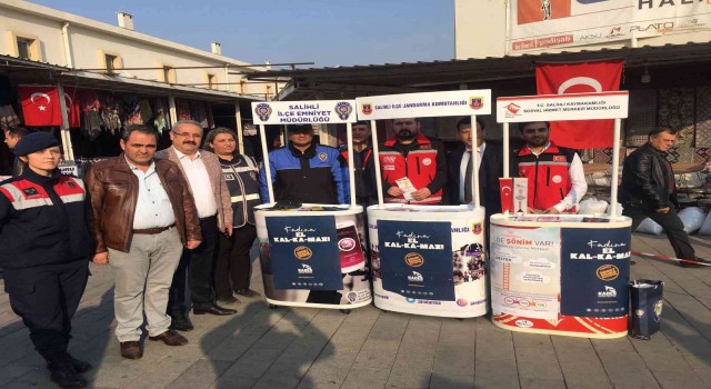 Salihlide ‘Kadına El Kalkamaz konulu farkındalık çalışması