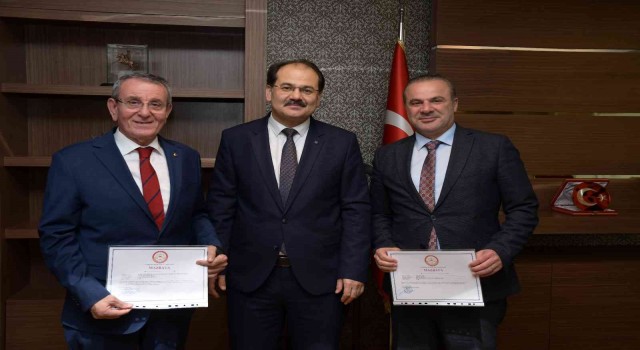 Samsun TSOda başkanlar mazbatalarını aldı