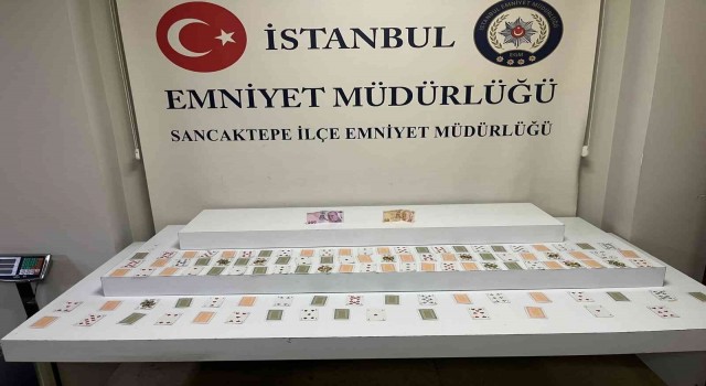 Sancaktepede kumar oynatılan iş yerine polis baskını