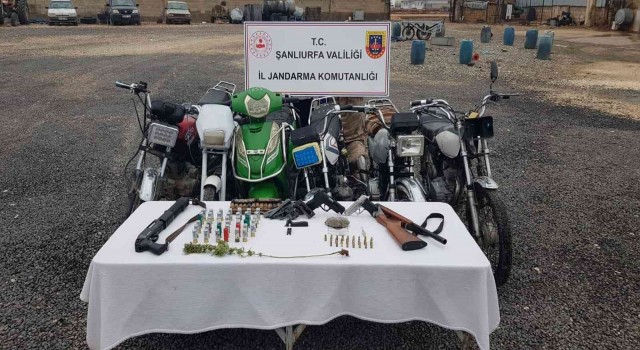Şanlıurfada motosiklet hırsızı yakalandı