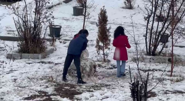 Sarıkamış beyaza büründü