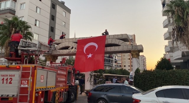 Şehit ateşi Mersine düştü