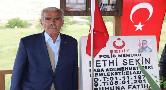 Şehit Fethi Sekinin babası hayatını kaybetti