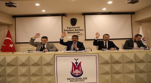 Şehzadeler Belediyesinin 2023 hazırlık bütçesi kabul edildi