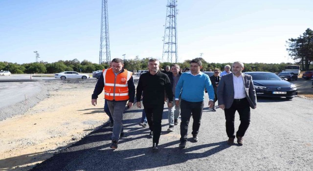Şilede beklenen kavşak ve yol projesinde sona gelindi