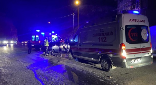 Sinopta trafik kazası: 4 yaralı