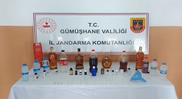 Şiranda kaçak içki ve tarihi eser yakalandı