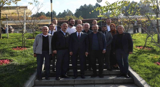 Sorunları muhtarlardan dinledi