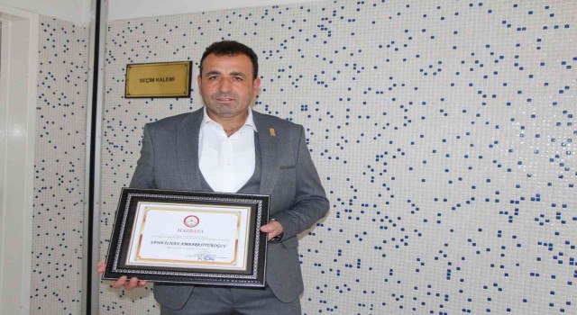Sungurlu TSO Başkanı mazbatasını aldı