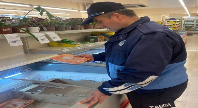 Sungurluda marketler denetlendi