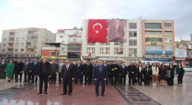 Suriye sınırında 24 Kasım Öğretmenler Günü kutlamaları başladı