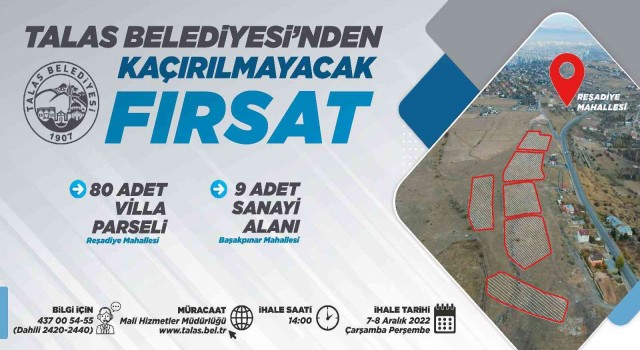 Talasta Kaçırılmayacak Yatırım Fırsatı