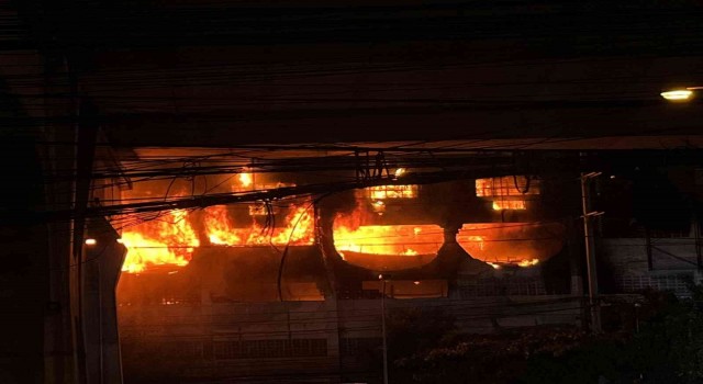 Taylandda ayakkabı fabrikasında yangın: 2 yaralı