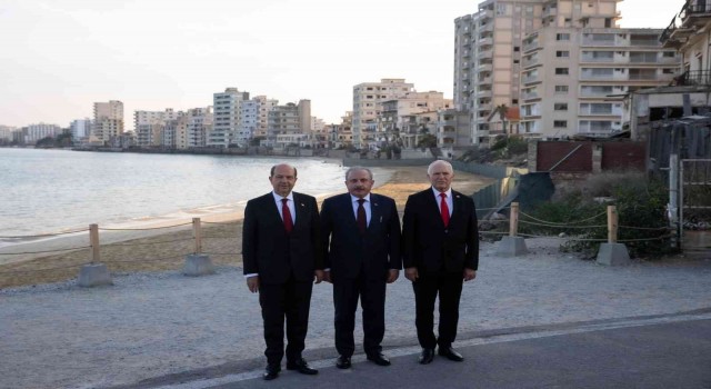 TBMM Başkanı Şentop, Kapalı Maraşı ziyaret etti