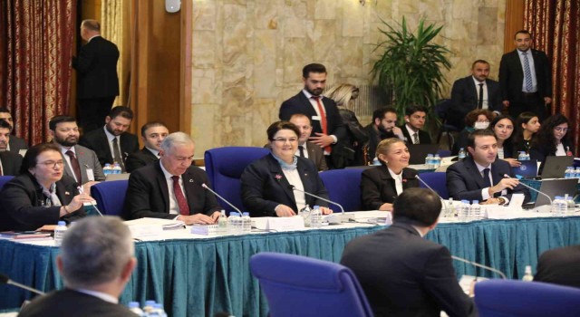 TBMM Plan ve Bütçe Komisyonunda Aile ve Sosyal Hizmetler Bakanlığı bütçesi görüşülüyor