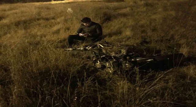 Tekirdağda motosiklet kazası: 1 yaralı
