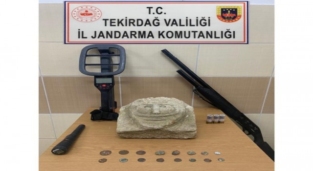 Tekirdağda tarihi eser operasyonu