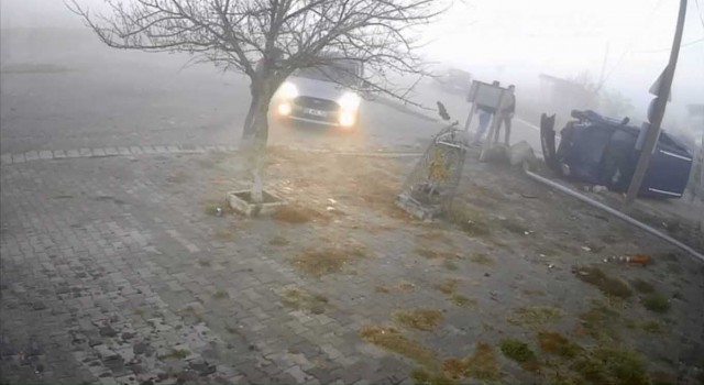 Tekirdağda trafik kazası: 1 yaralı