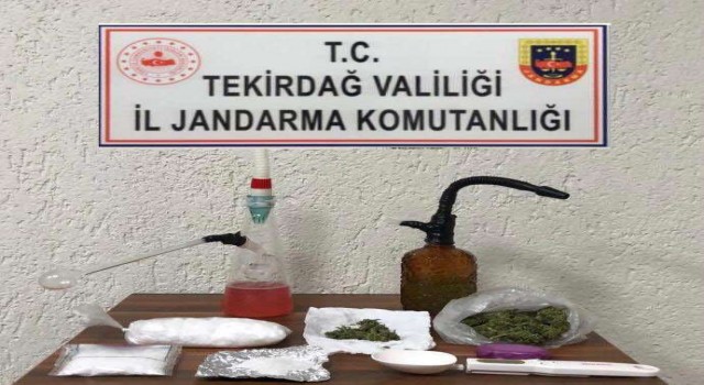 Tekirdağda uyuşturucu operasyonu