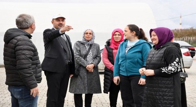 Termede alternatif tarıma destek