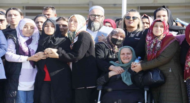 Terör kurbanı minik Ecrin ve babasının cenazeleri Adanaya getirildi
