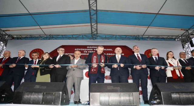 Trafik yükünü hafifletecek Gaziray törenle hizmete açıldı