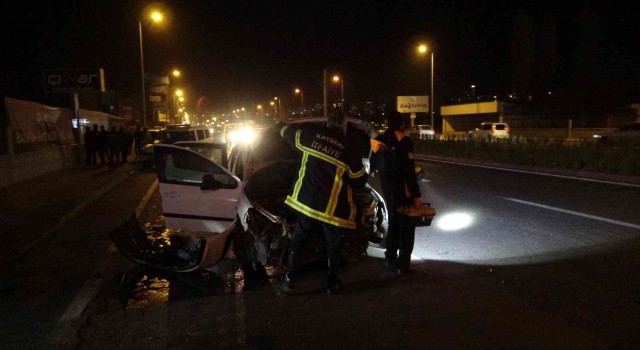 Trafikte makas terörü: 1 ağır yaralı