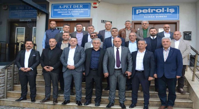 Türk-İşe bağlı tüm sendika başkanları Aliağada toplandı