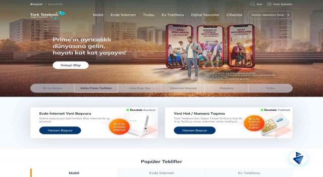 Türk Telekomdan akıllı asistanlı yeni web sitesi